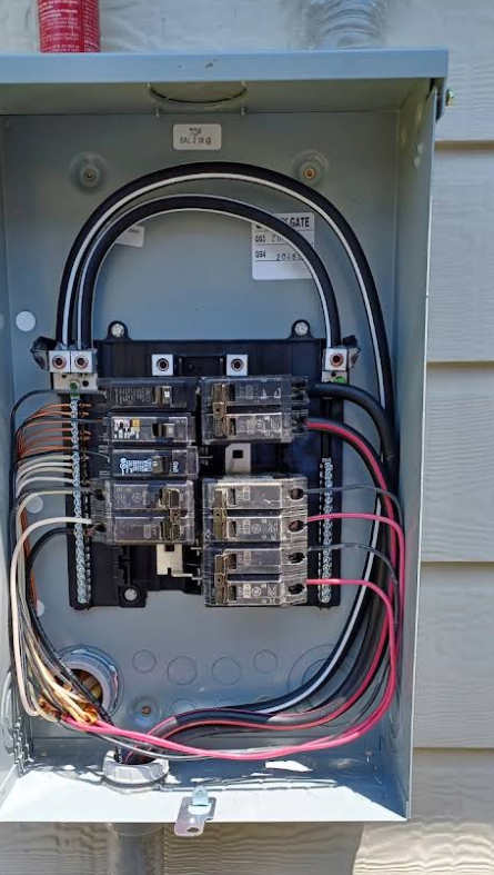 A2M Services residential electrical panel installation